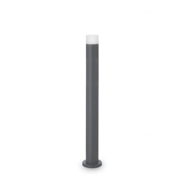 Tall anthracite Venus outdoor post light in a garden
