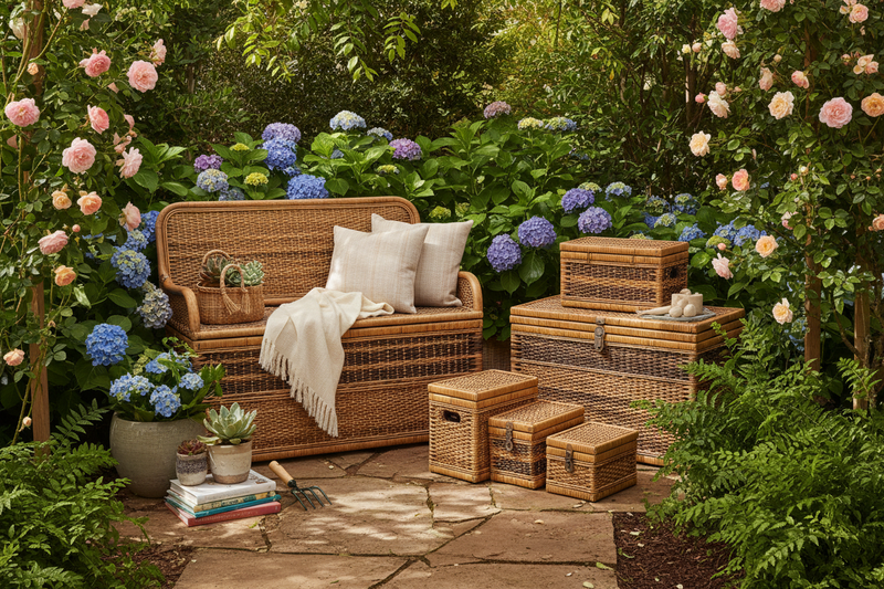 Rattan Storage