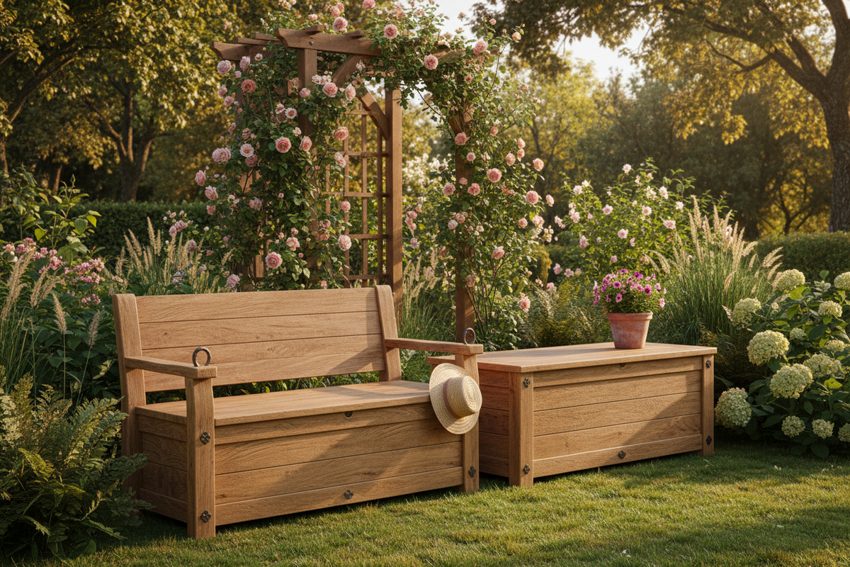 Wooden Garden Storage