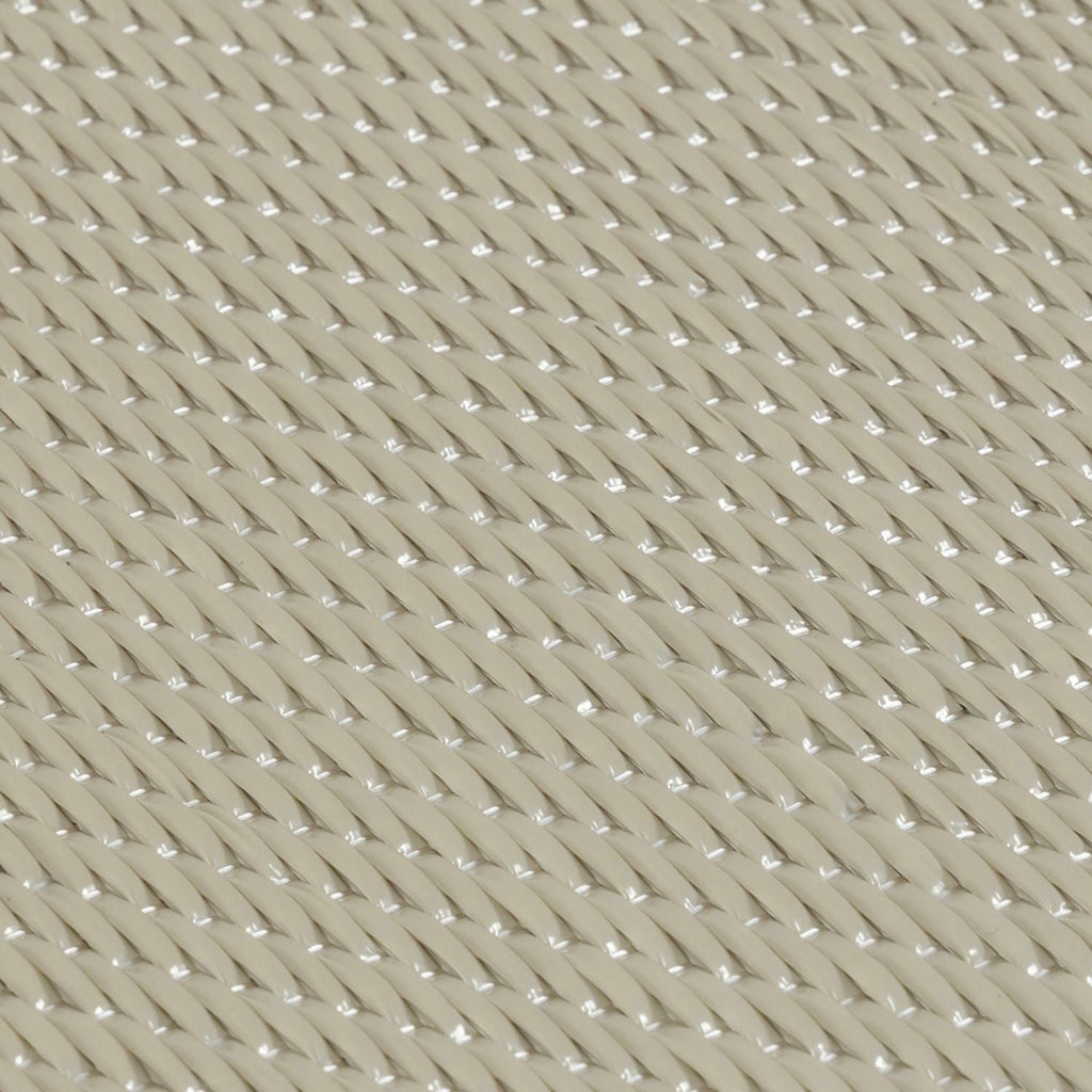Urban Outdoor Rug | Plain Beige Reversible Flatweave | Lightweight