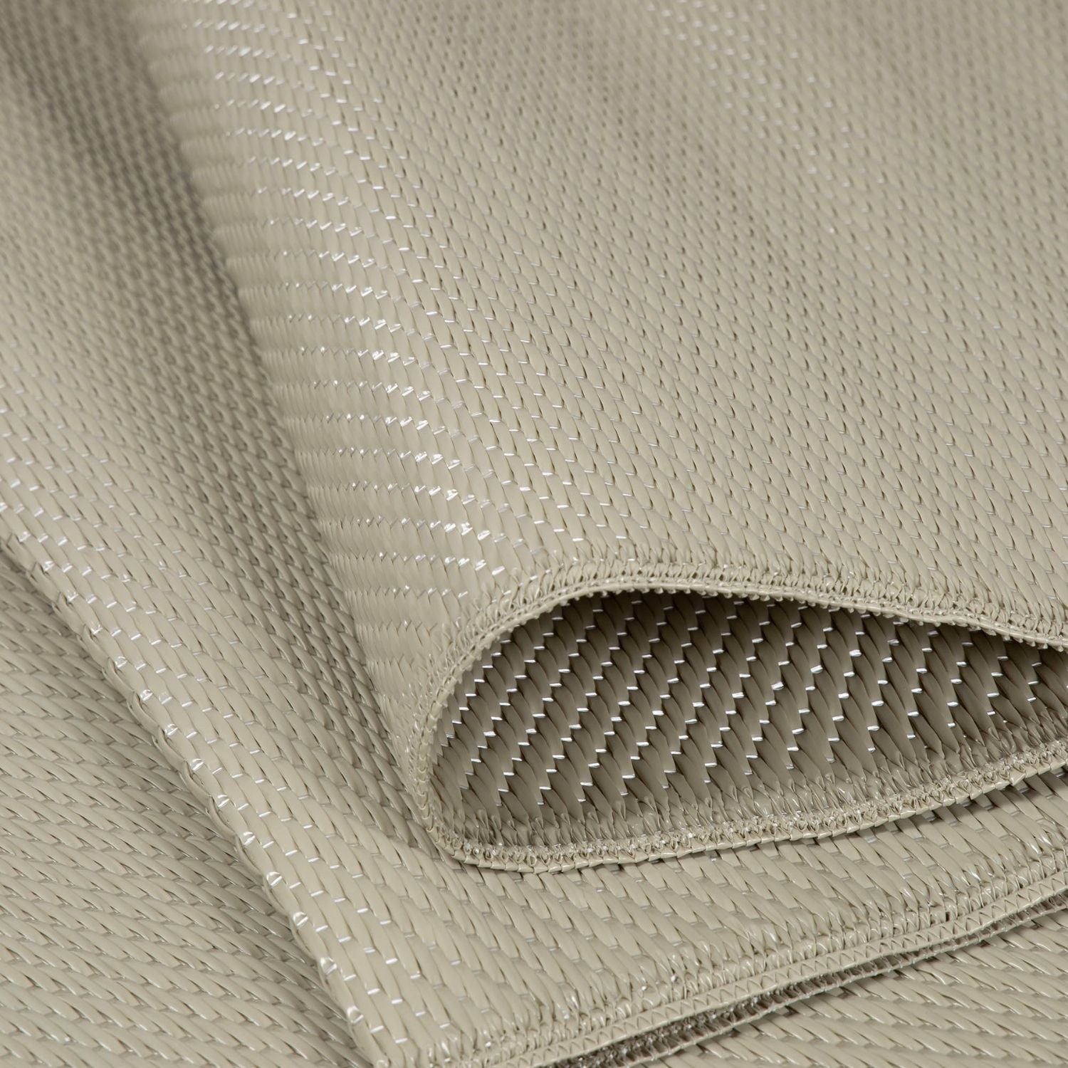 Urban Outdoor Rug | Plain Beige Reversible Flatweave | Lightweight