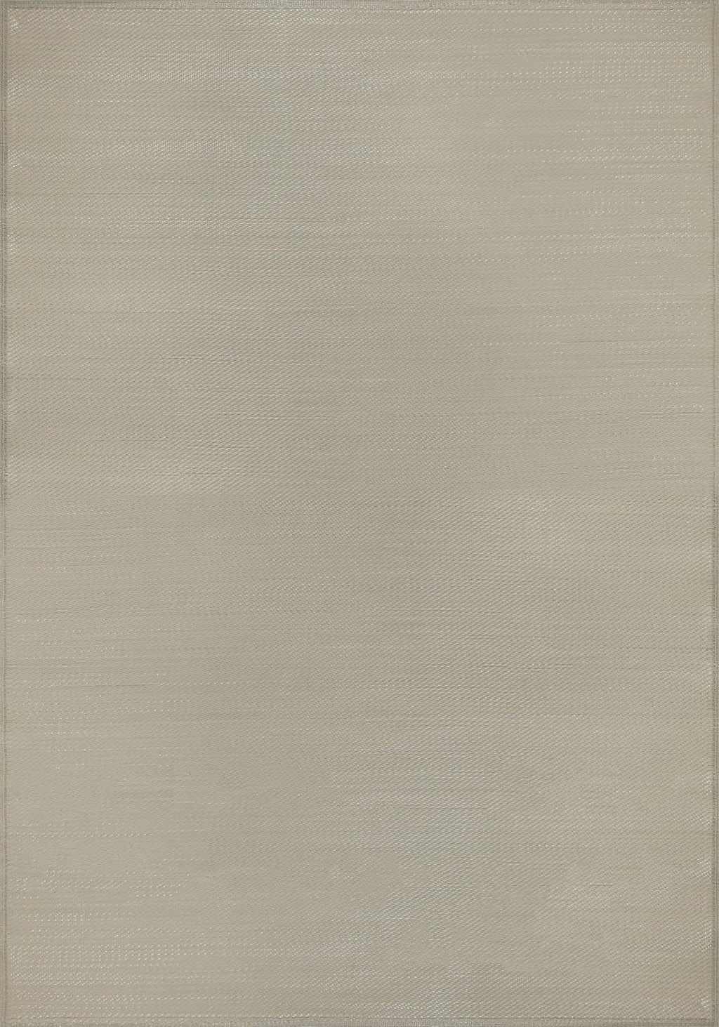 Urban Outdoor Rug in plain beige reversible lightweight flatweave