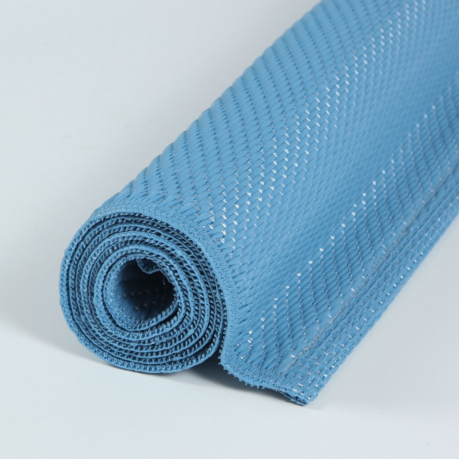 Urban Outdoor Rug | Plain Blue Reversible Flatweave | Lightweight