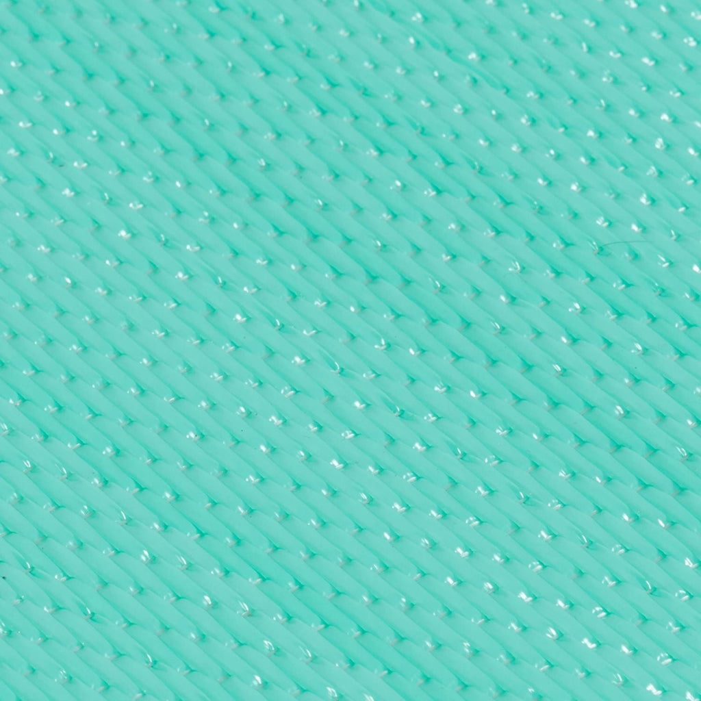 Urban Outdoor Rug | Plain Turquoise Reversible Flatweave | Lightweight