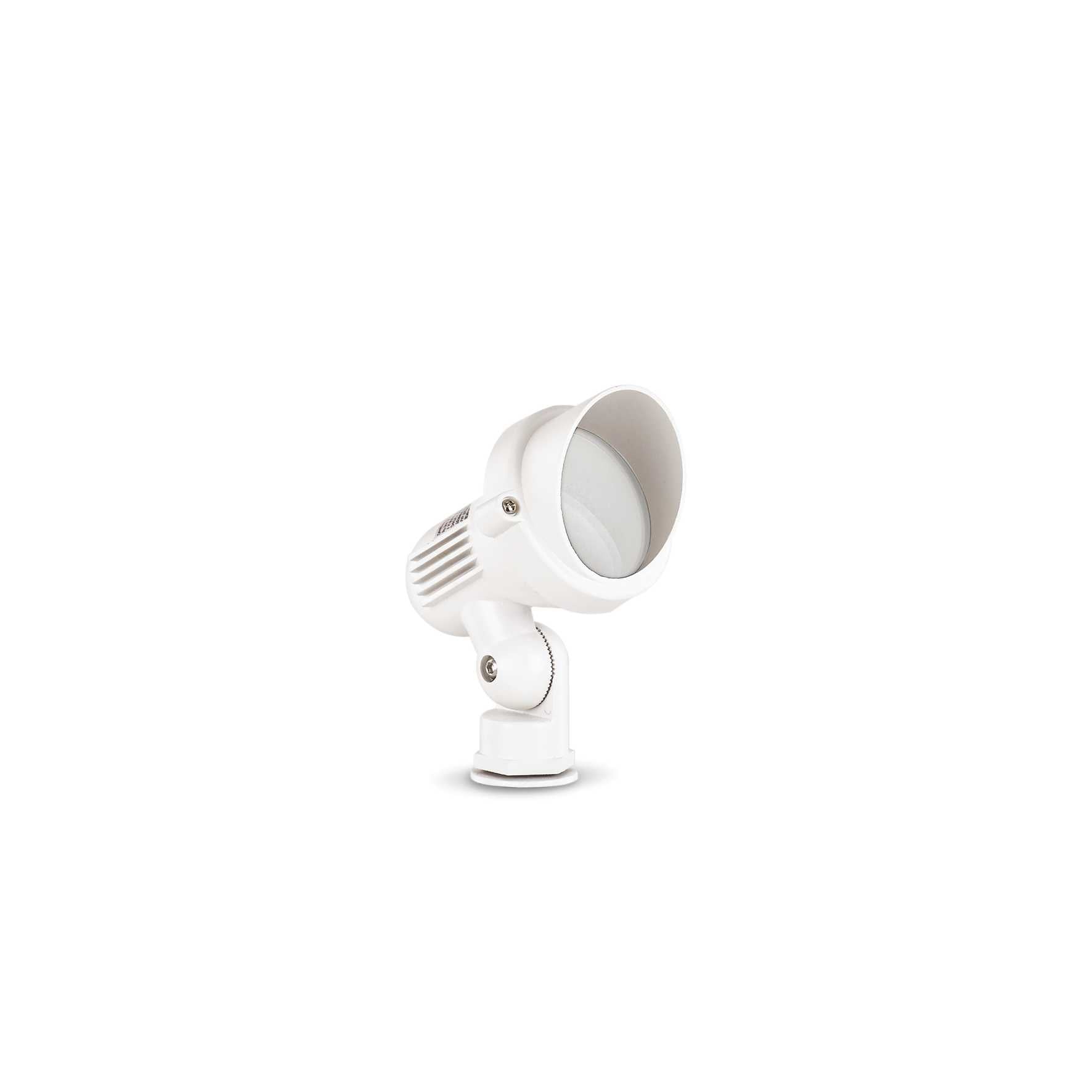 Terra Compact Adjustable Post Light | White Aluminium