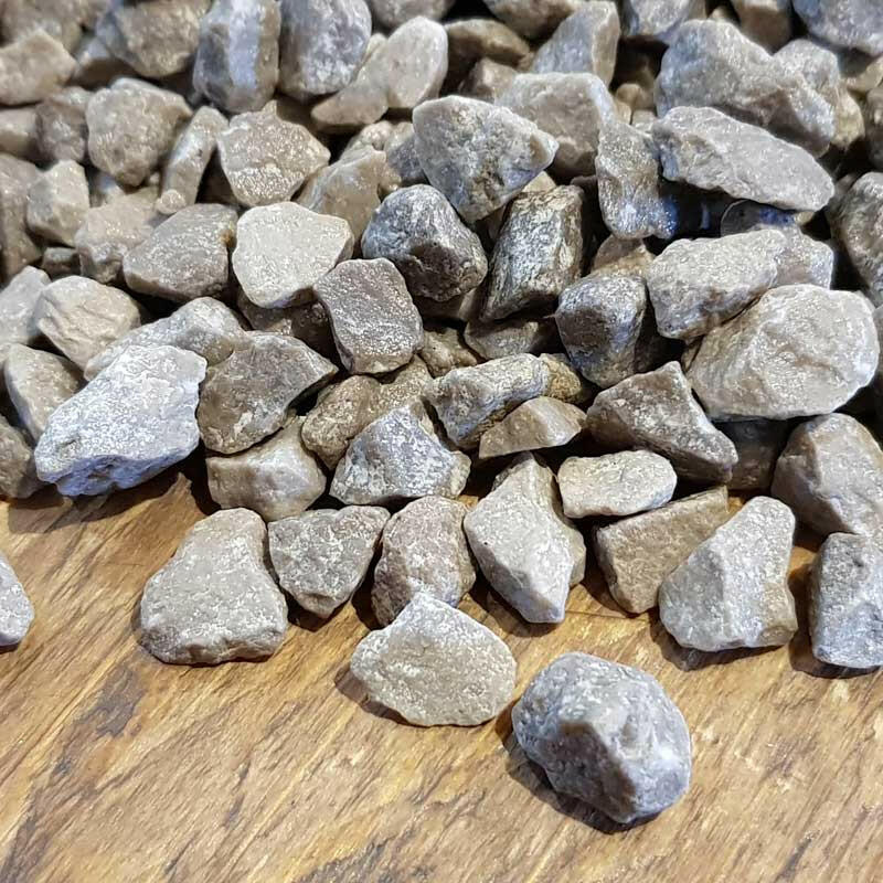 White Grey Limestone Gravel | 10mm or 20mm Decorative Chippings