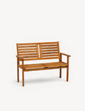 Royalcraft Napoli 2 Seater Garden Bench with steel frame