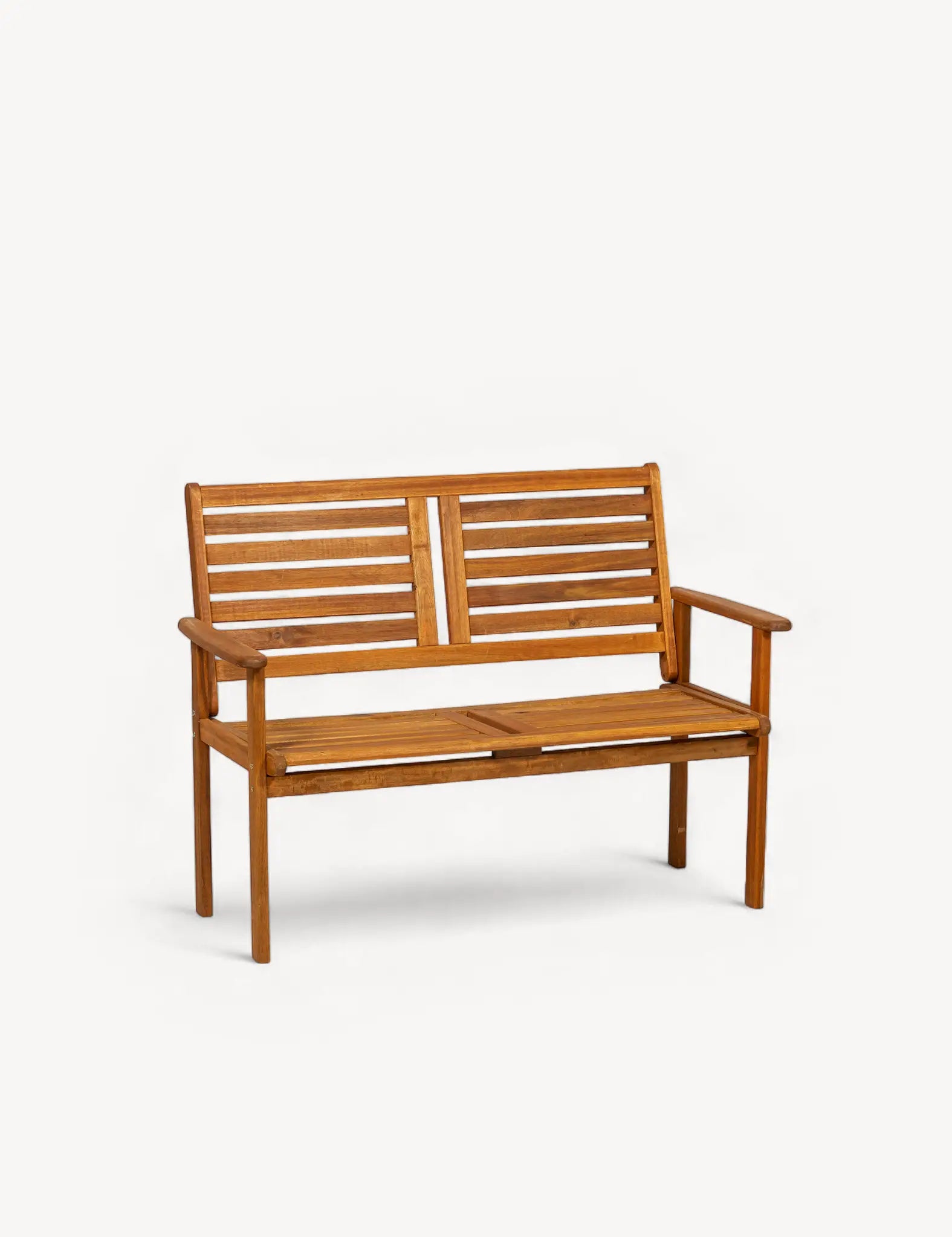 Royalcraft Napoli 2 Seater Garden Bench with steel frame