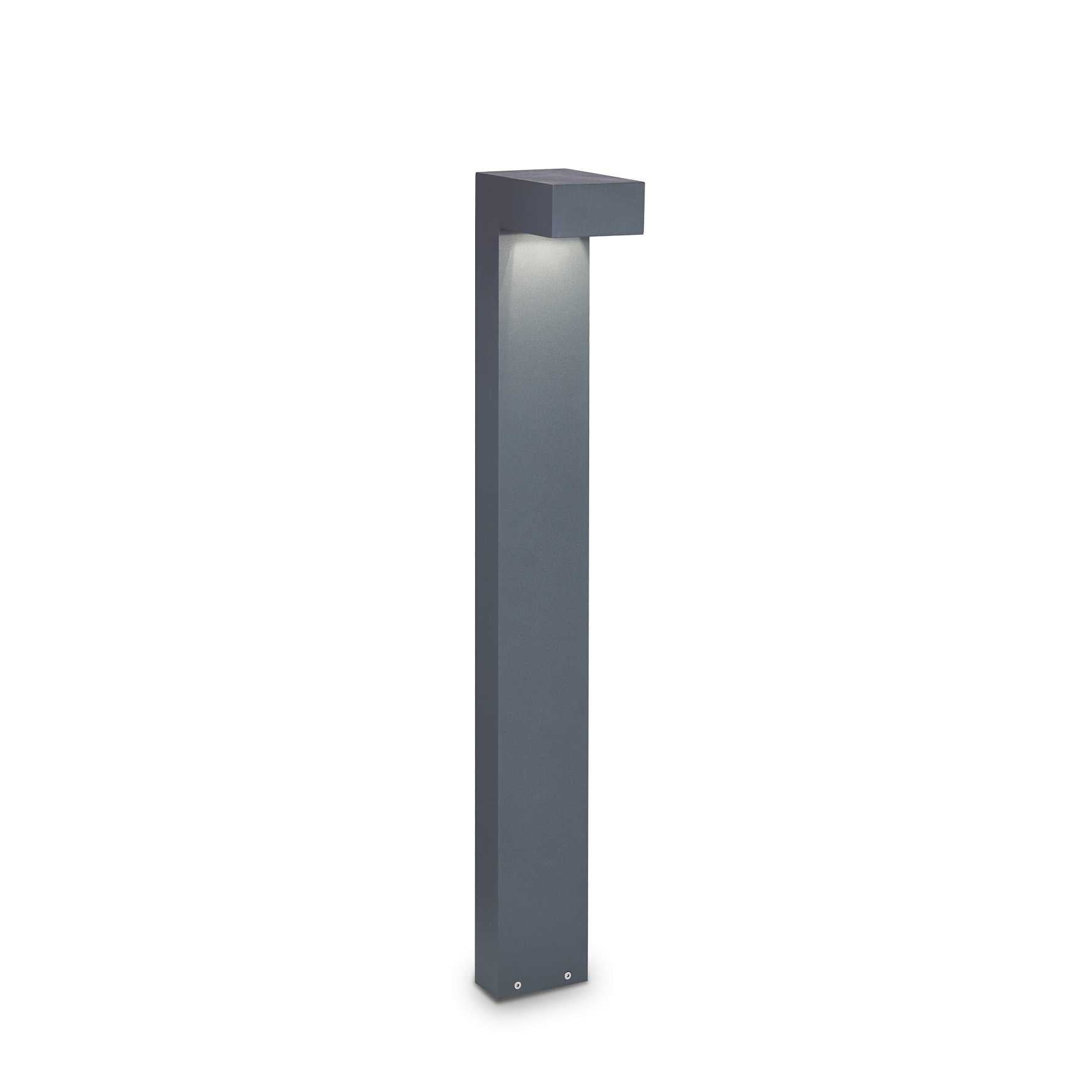Sirio Large Dual Bulb Lamp Post Light | Anthracite Aluminium