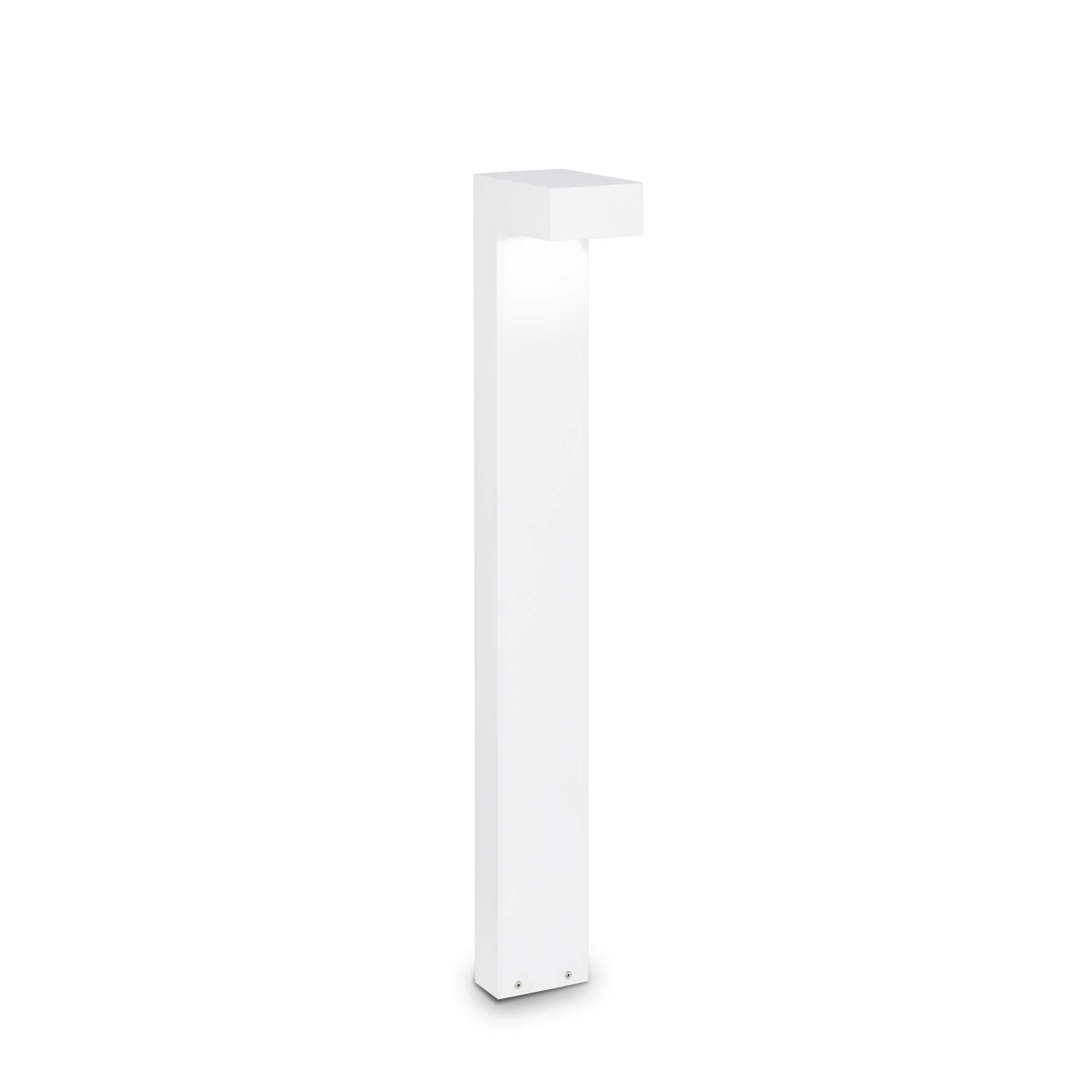 Sirio Large Dual Bulb Lamp Post Light | White Aluminium