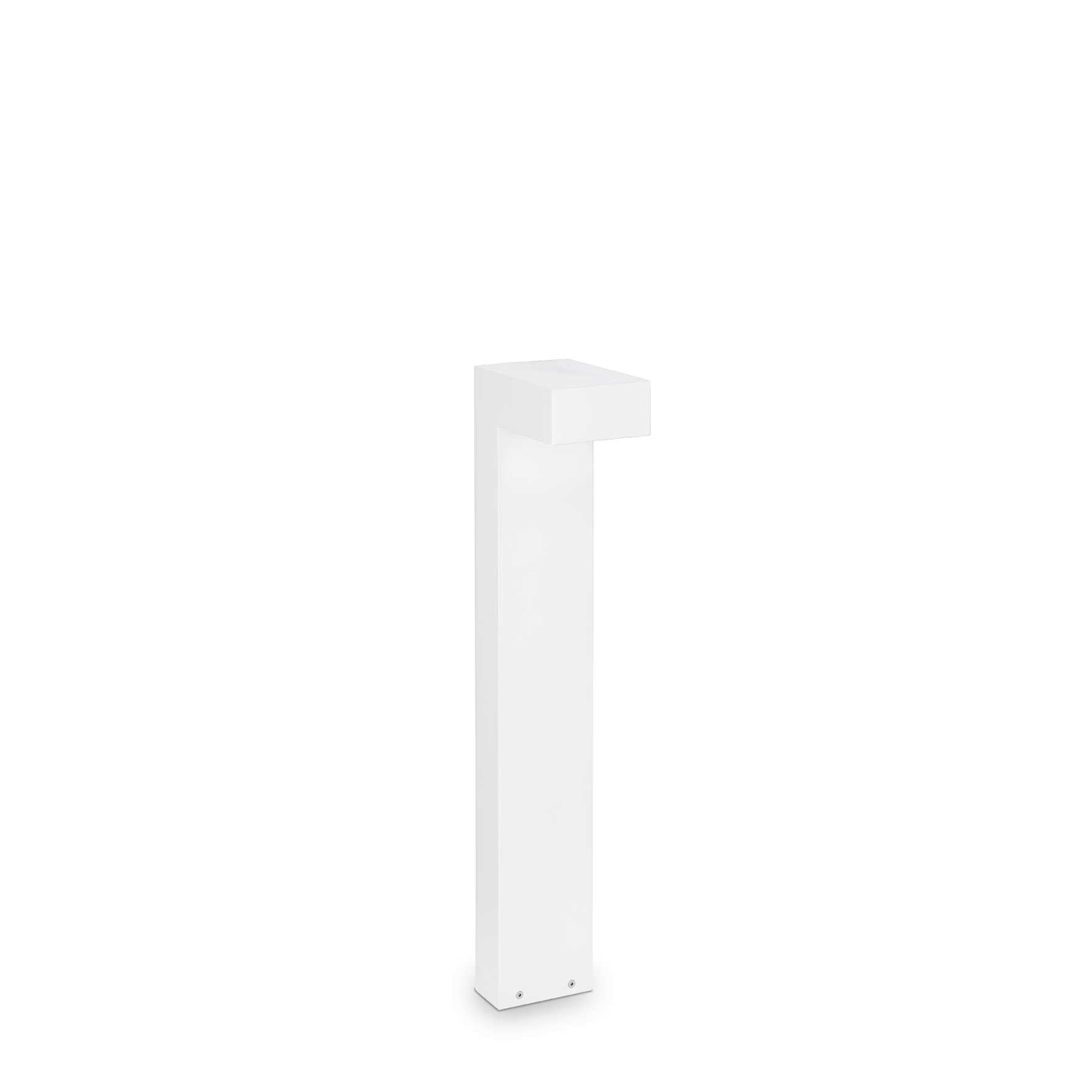 Sirio Small Dual Bulb Lamp Post Light | White Aluminium