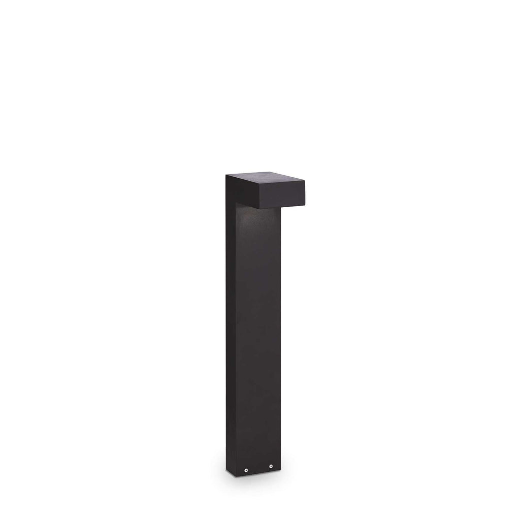 Sirio Small Dual Bulb Lamp Post Light | Black Aluminium