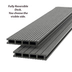 Light Neo Composite Decking Board Smoke | Pack of 5