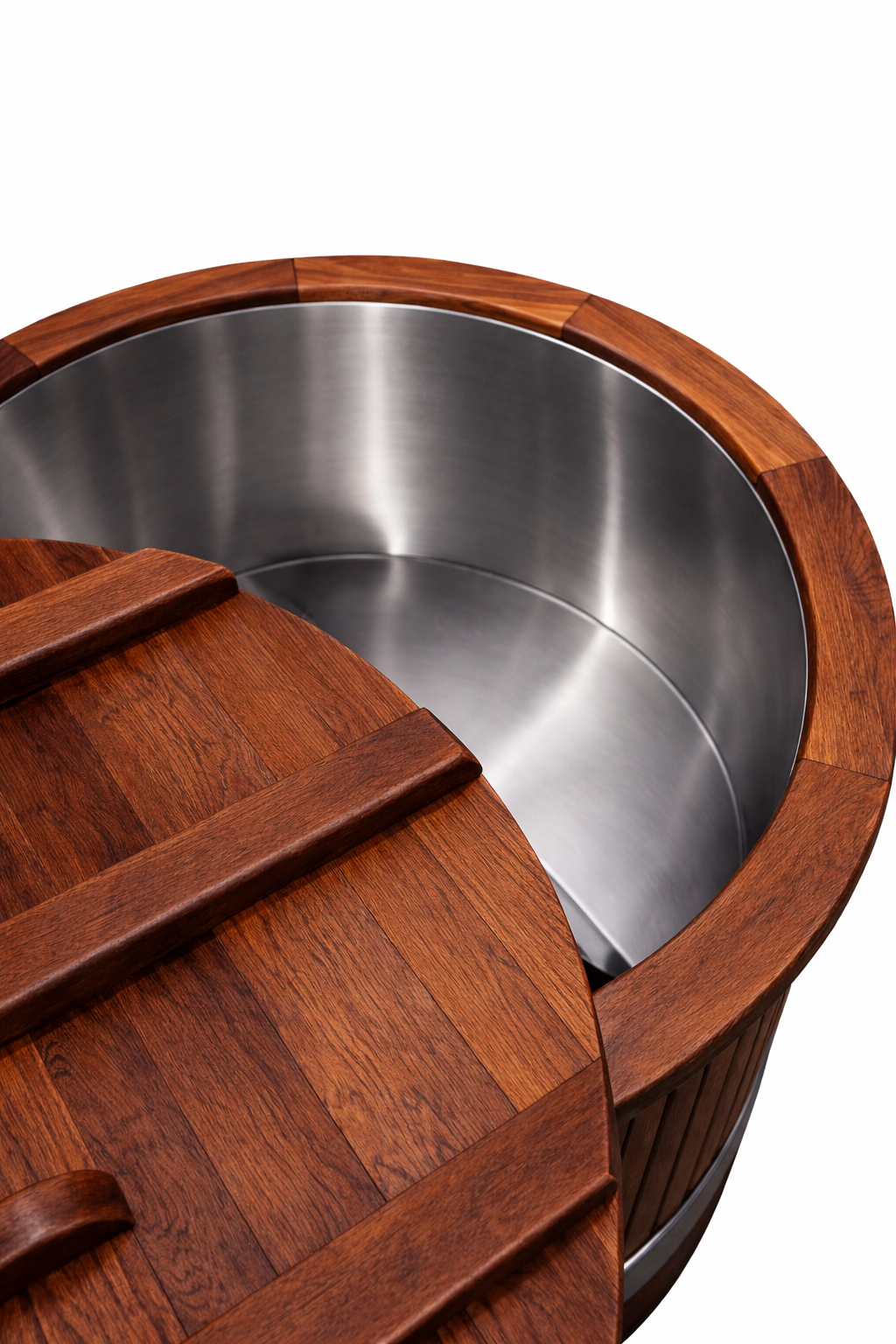 KOVE Cedar Ice Bath – Upright Cold Plunge