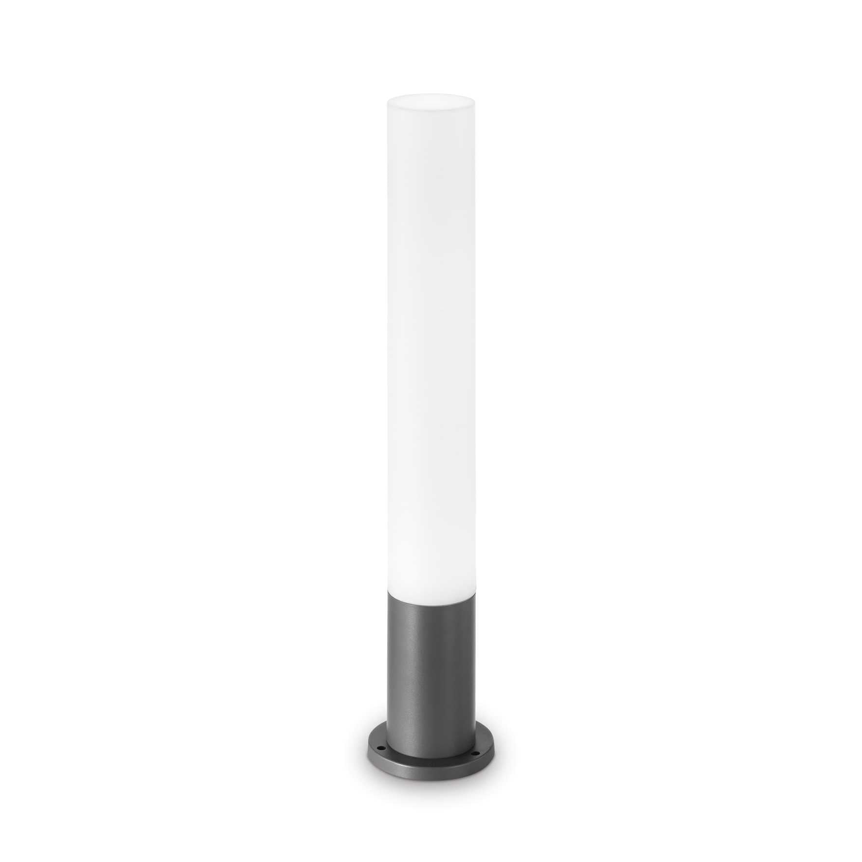 Edo Cylinder Bollard Light | Anthracite Aluminium