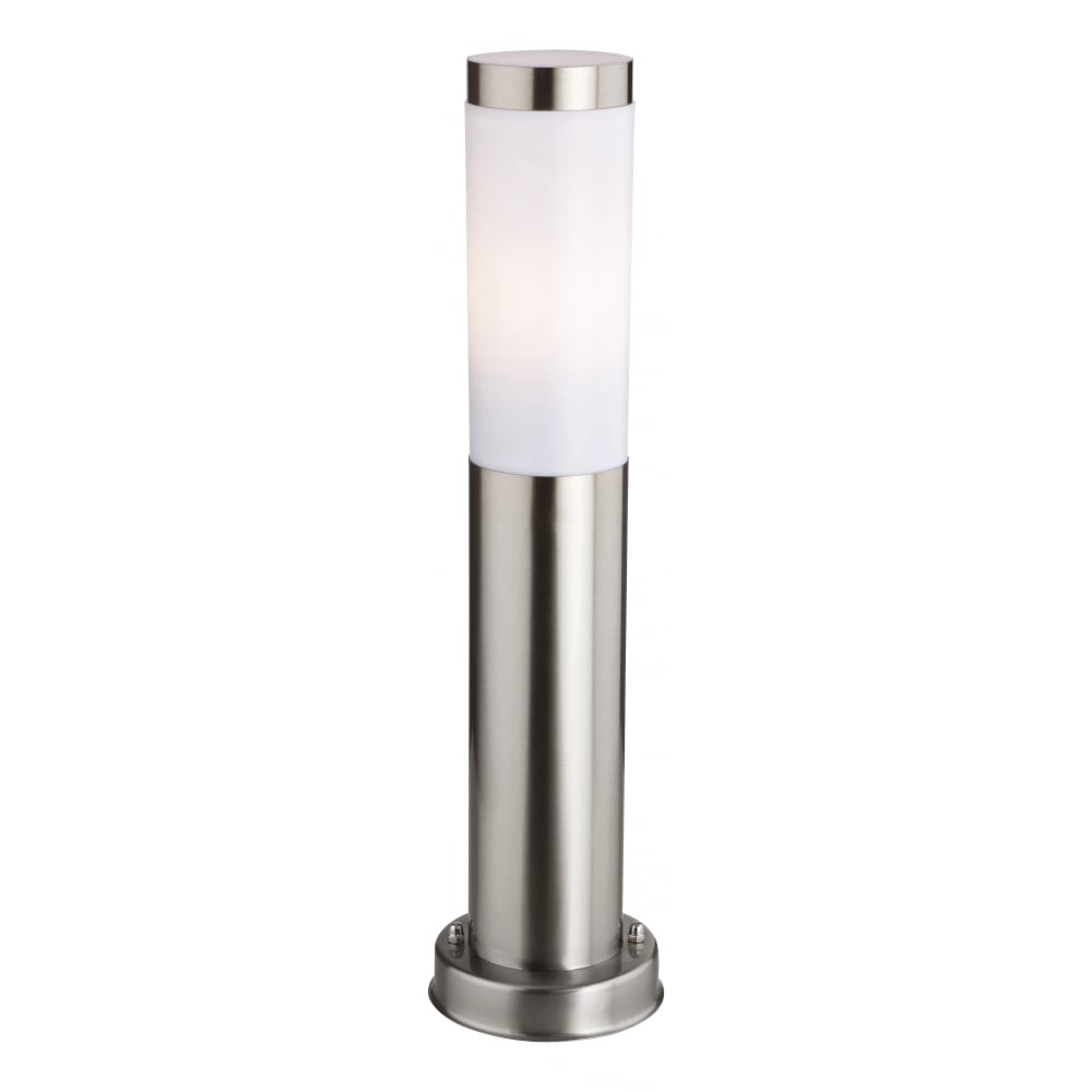 Augment compact post light in stainless steel