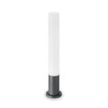 Edo cylinder bollard light in anthracite aluminium