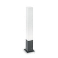 Edo square bollard light in anthracite aluminium