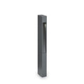 Mercurio bollard light in anthracite aluminium