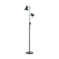 Polly dual globe post light in black finish