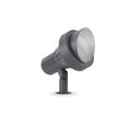 Terra large adjustable post light in anthracite aluminium