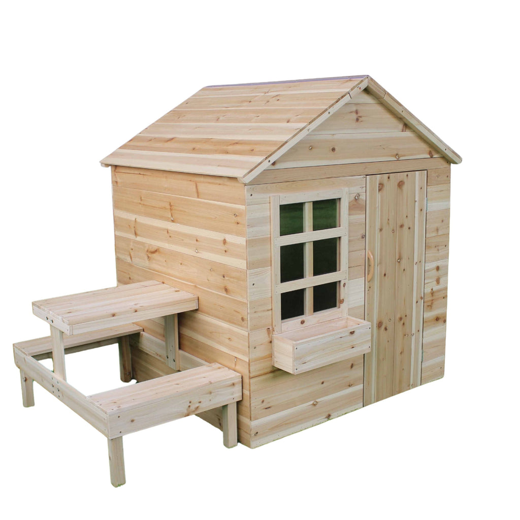 Wooden Children's Picnic Table | Kids' Outdoor Table & Bench Set