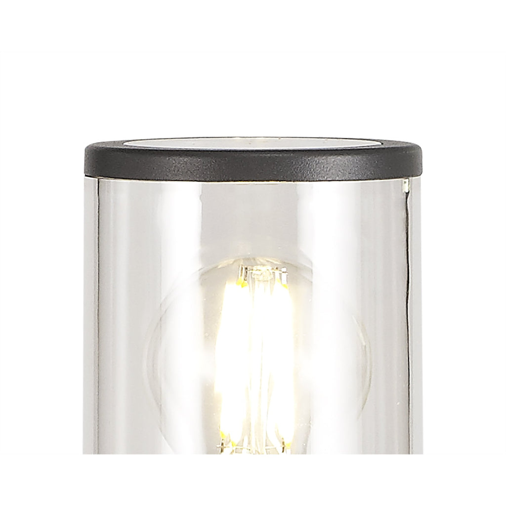 Outdoor Post Light 65cm | Anthracite with Clear Shade