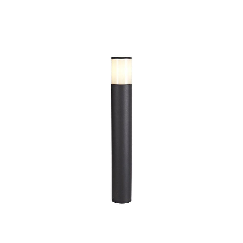 Outdoor Post Light 65cm | Anthracite with Smoked Shade