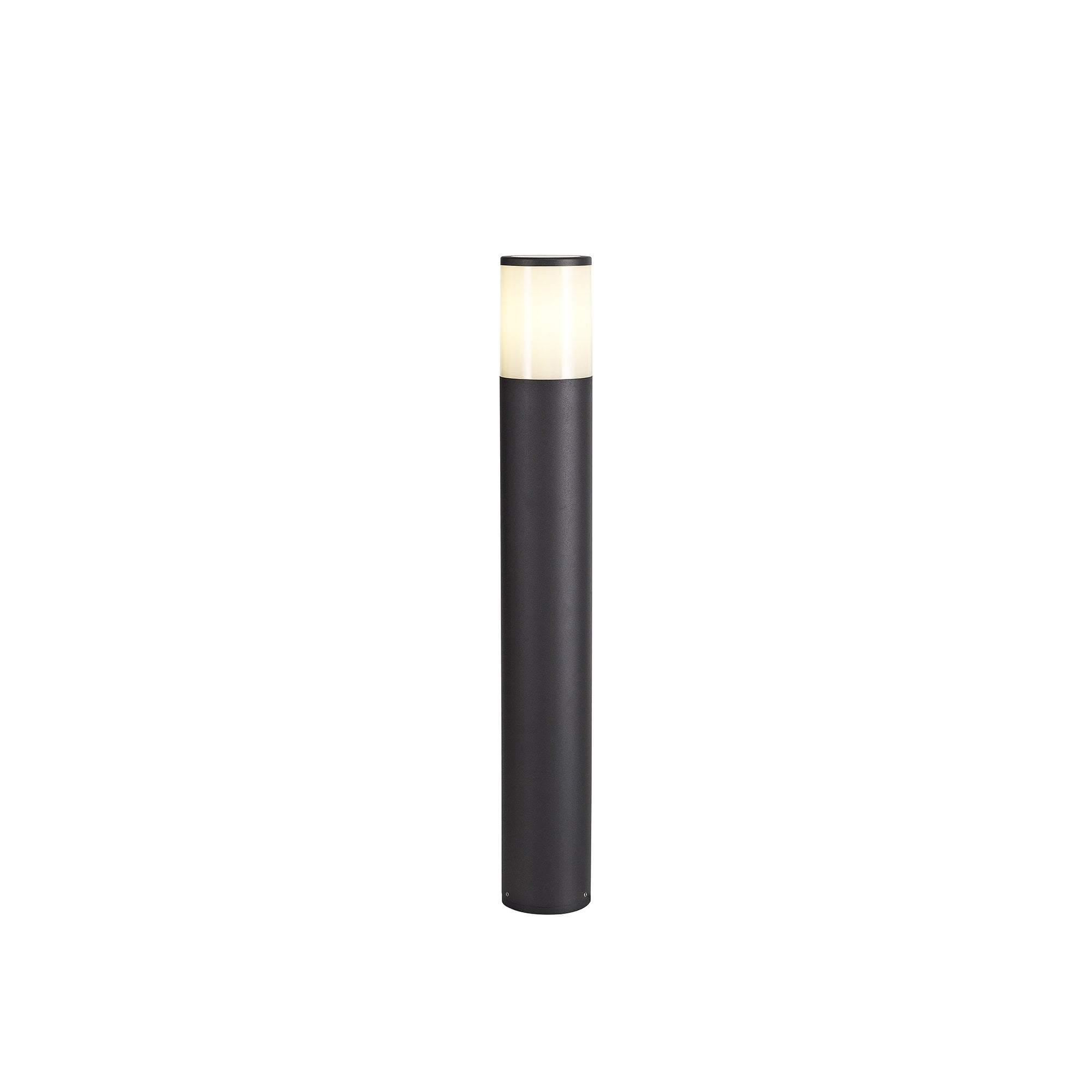 Outdoor Post Light 65cm | Anthracite with Smoked Shade