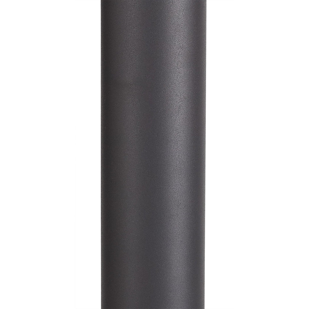 Outdoor Post Light 65cm | Anthracite with Smoked Shade