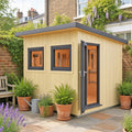 Fortis SIP Workshop Style B | End Door Insulated Garden Workshop