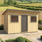 Fortis SIP Workshop Style E | Centre Door Insulated Garden Workshop