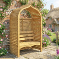 Bejoda Arbour | 4x3 Pressure Treated Timber Garden Arbour