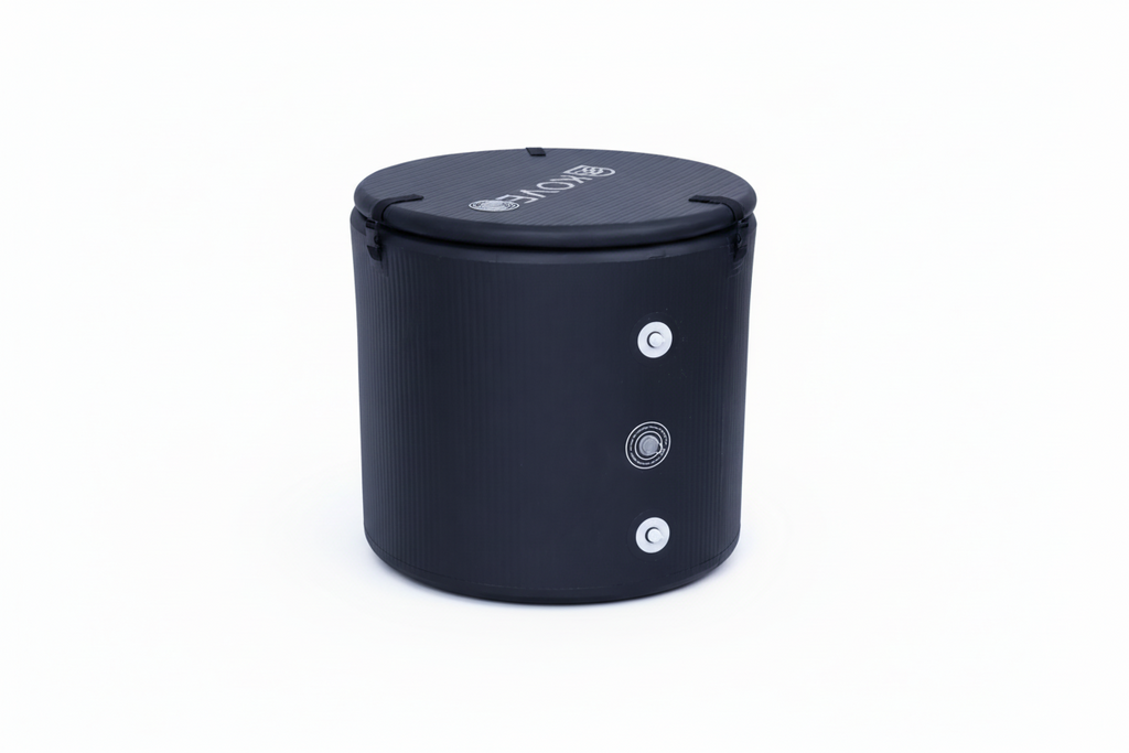 KOVE Core Ice Bath – Premium Upright Cold Plunge - Full Body Immersions - 450L (Chiller Compatible)