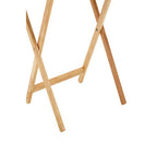 Heva Folding Snack Table | Natural Tropical Hevea Wood Folding Snack Table