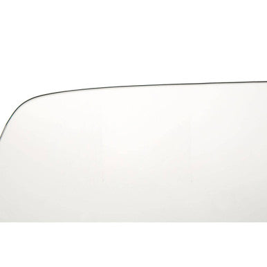 Metropolitan Dining Table | Clear Glass Square Dining Table with Silver Finish Legs