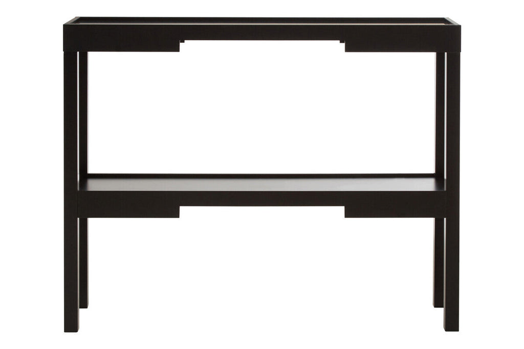 Osaka Console Table | Black 2 Tier Console Table