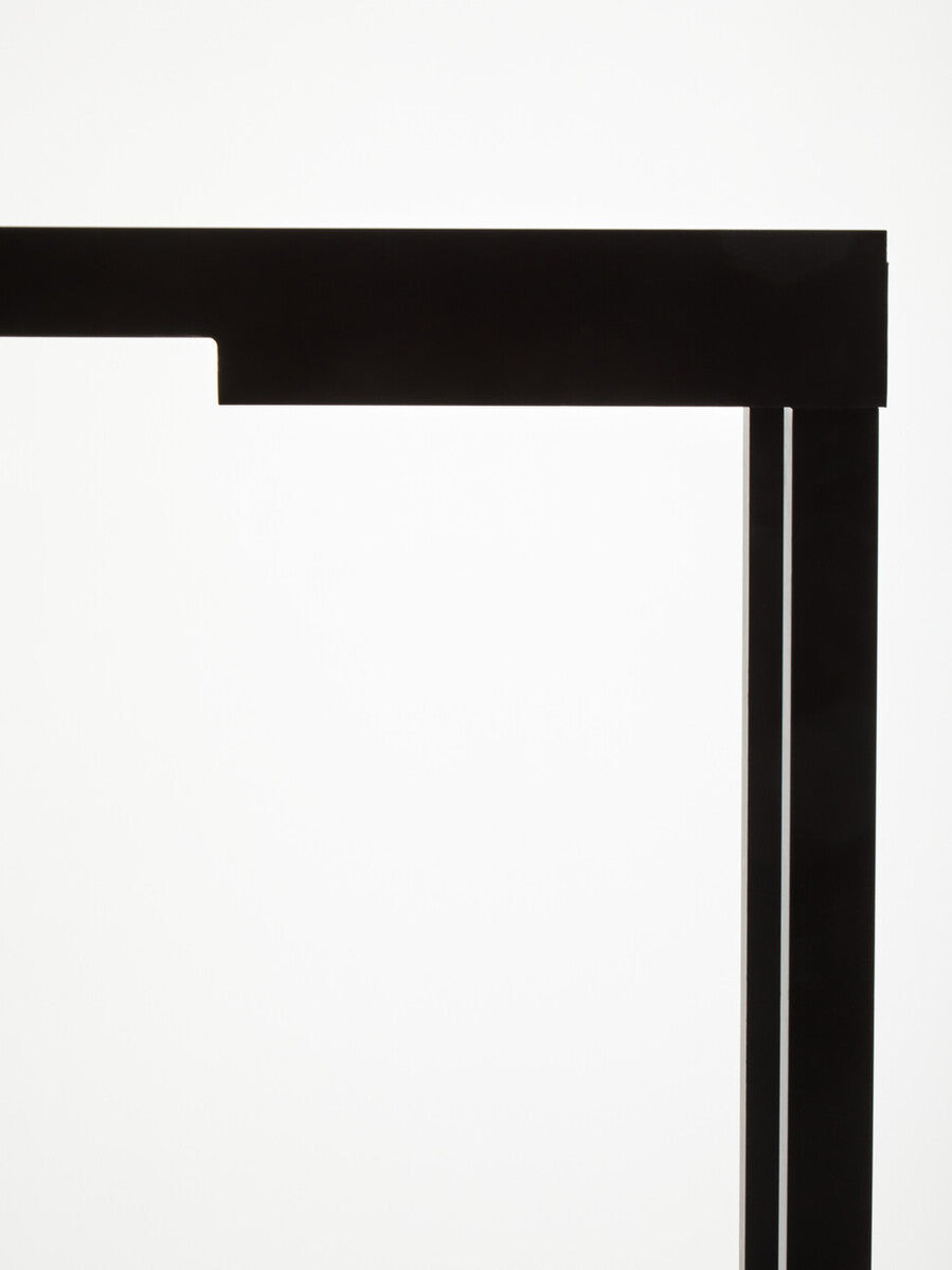 Osaka Console Table | Black 2 Tier Console Table