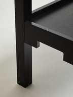 Osaka Console Table | Black 2 Tier Console Table