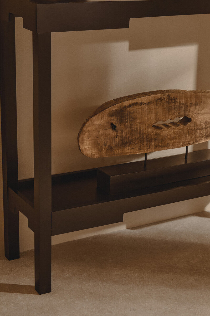 Osaka Console Table | Black 2 Tier Console Table