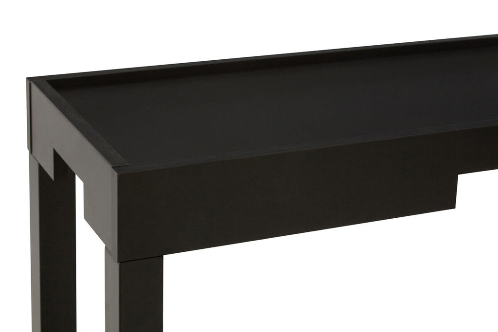 Osaka Console Table | Black 2 Tier Console Table
