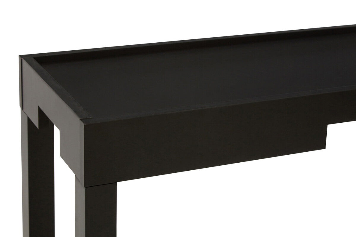 Osaka Console Table | Black 2 Tier Console Table