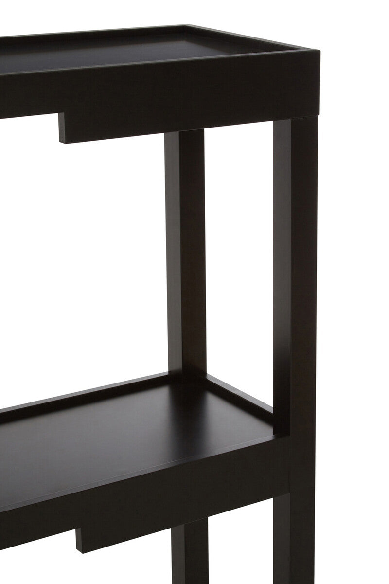 Osaka Console Table | Black 2 Tier Console Table