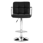 Starz Bar Chair | Black Leather Effect Adjustable Bar Chair