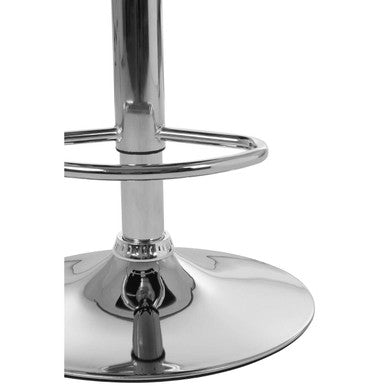 Starz Bar Chair | Grey Leather Effect Adjustable Bar Chair