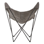 Papillon Butterfly Chair | Grey Canvas Butterfly Chair