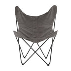 Papillon Butterfly Chair | Grey Canvas Butterfly Chair