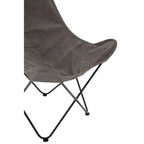 Papillon Butterfly Chair | Grey Canvas Butterfly Chair
