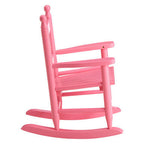 Kids Rocking Chair | Pink Wooden Rocking Chair