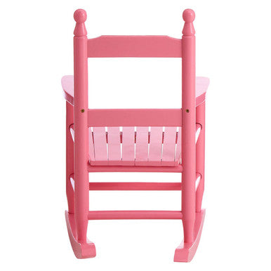 Kids Rocking Chair | Pink Wooden Rocking Chair